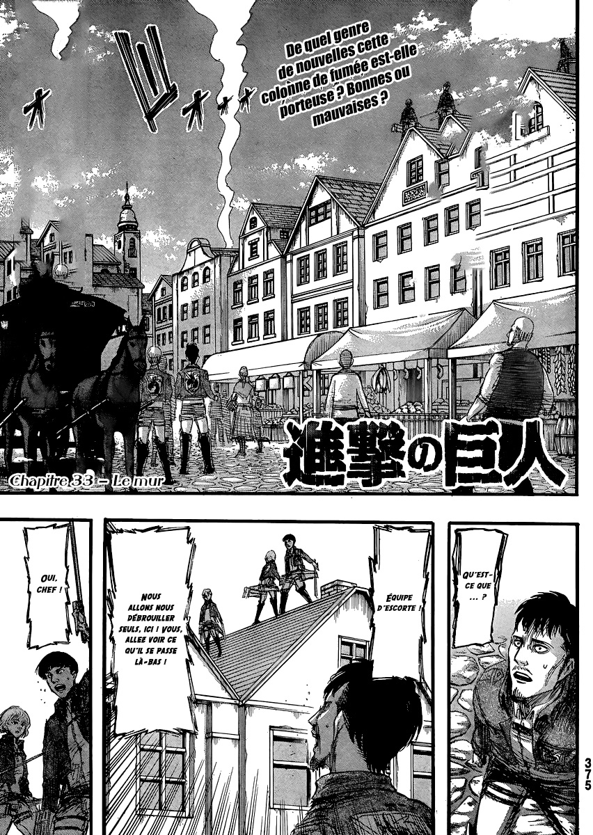 Read Shingeki no Kyojin (fr) Manga Online