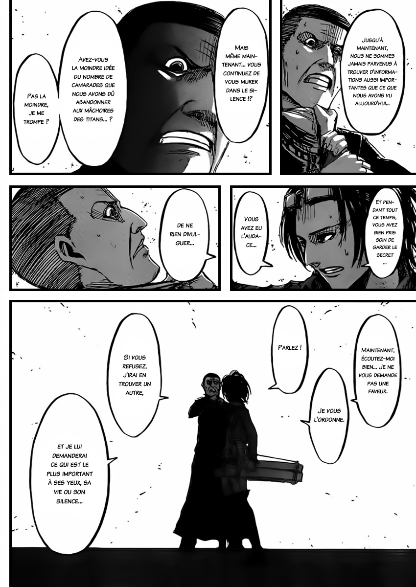 Read Shingeki no Kyojin (fr) Manga Online
