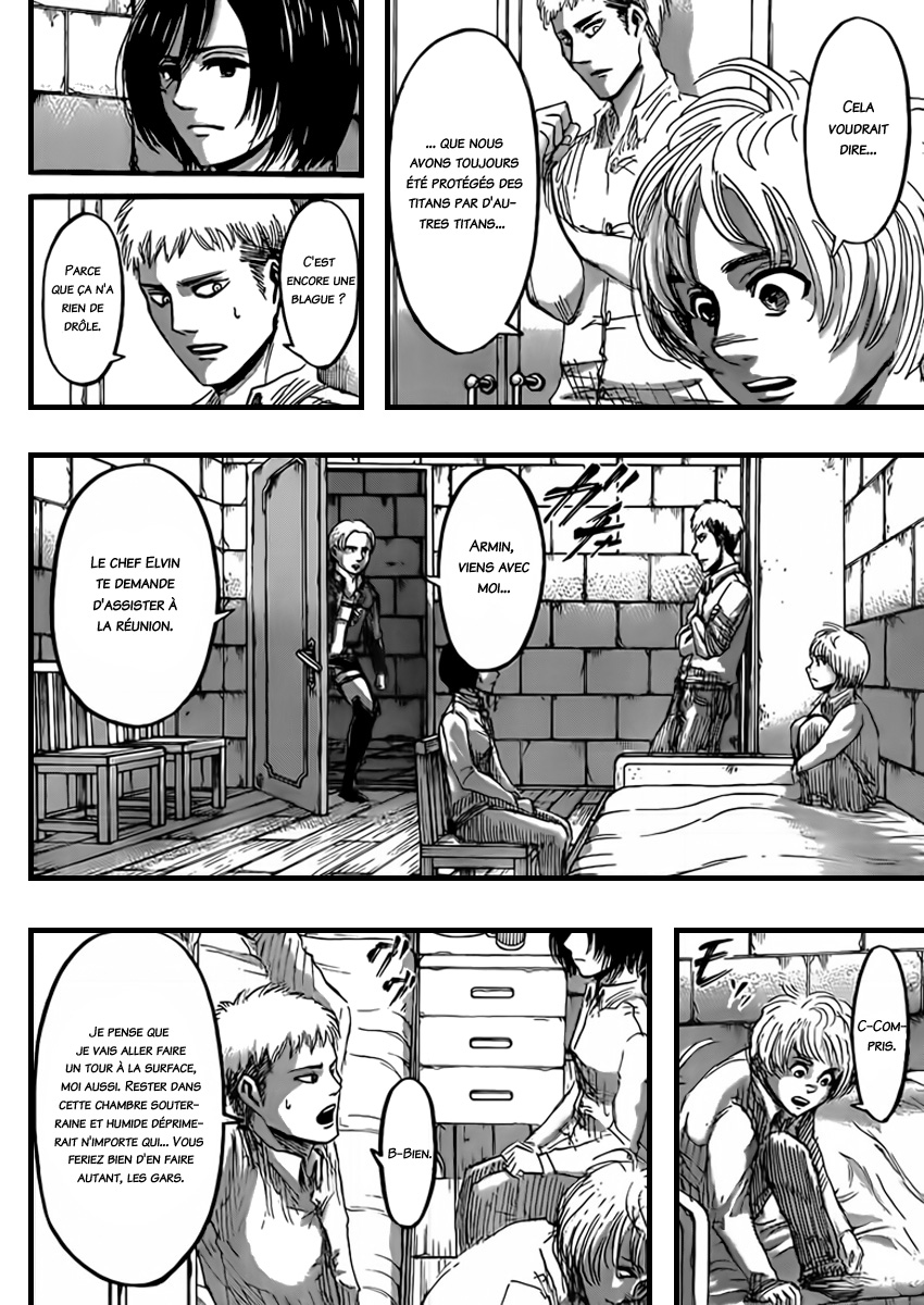 Read Shingeki no Kyojin (fr) Manga Online