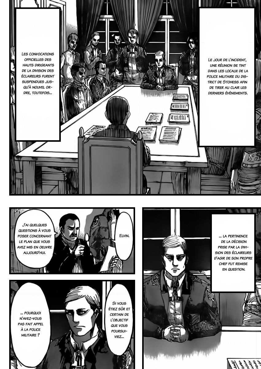 Read Shingeki no Kyojin (fr) Manga Online