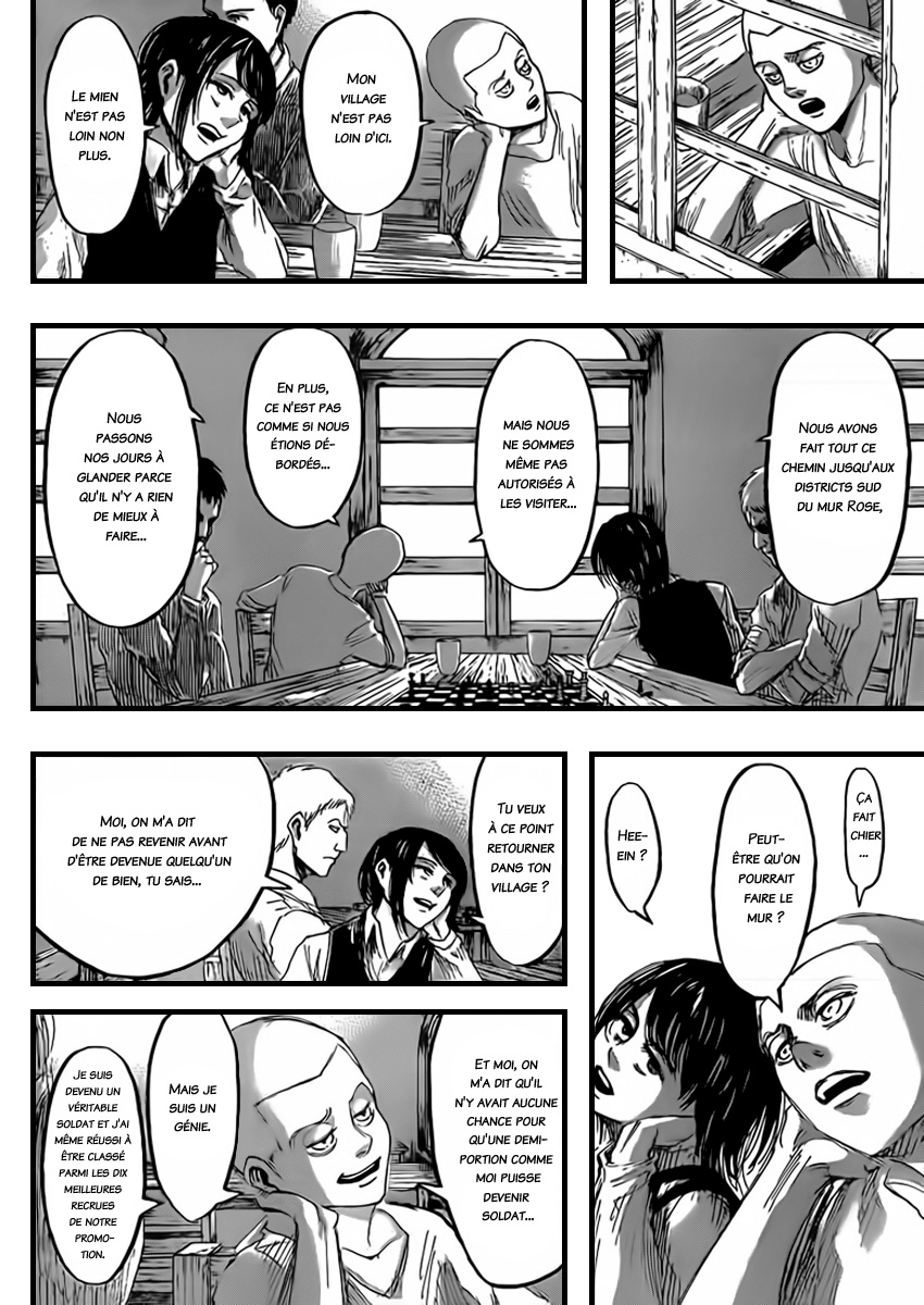 Read Shingeki no Kyojin (fr) Manga Online