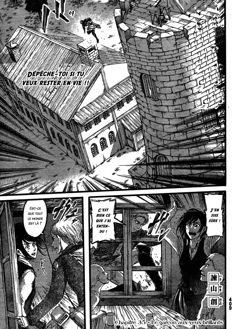 Read Shingeki no Kyojin (fr) Manga Online