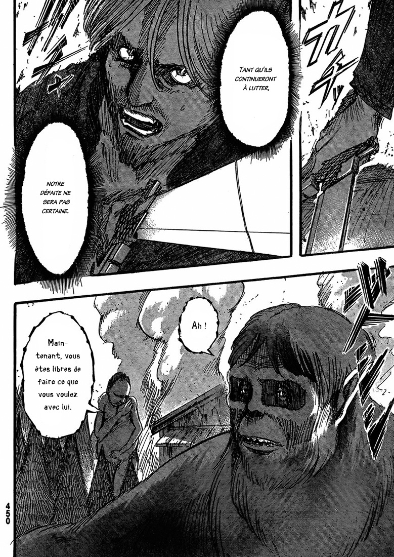 Read Shingeki no Kyojin (fr) Manga Online
