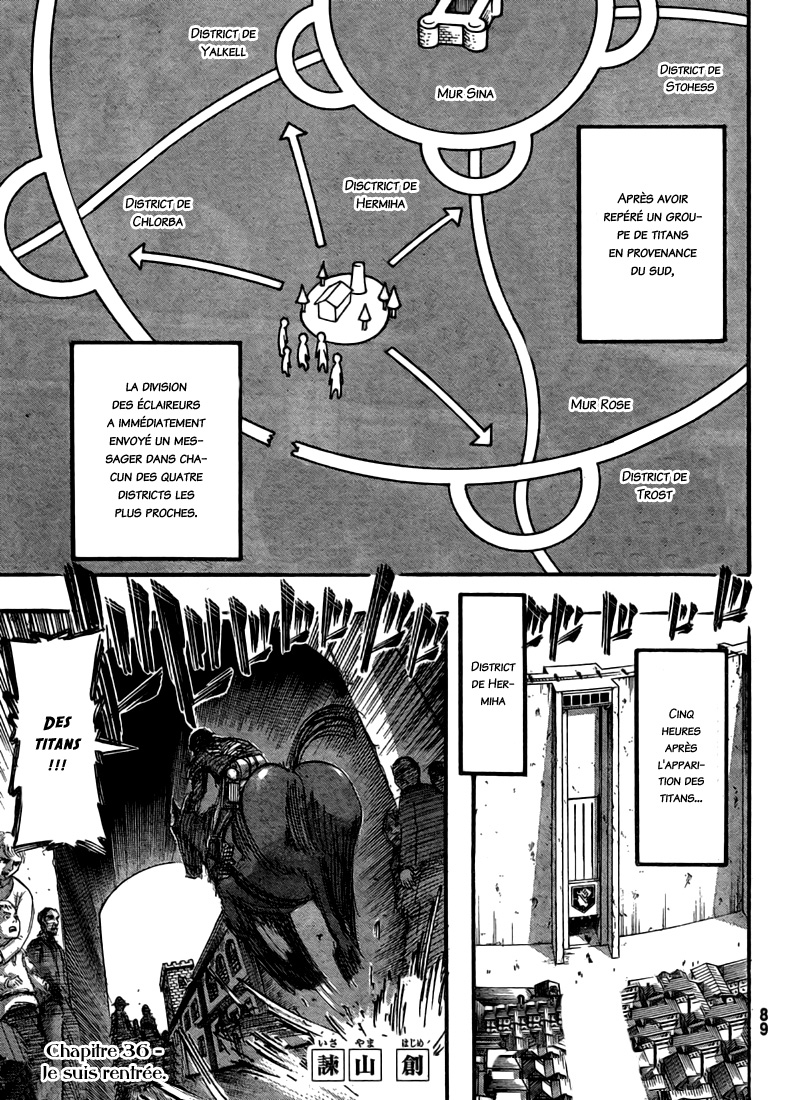 Read Shingeki no Kyojin (fr) Manga Online