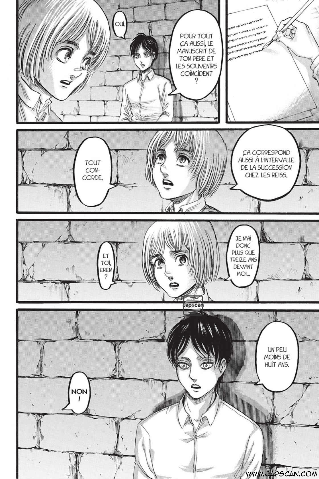 Read Shingeki no Kyojin (fr) Manga Online