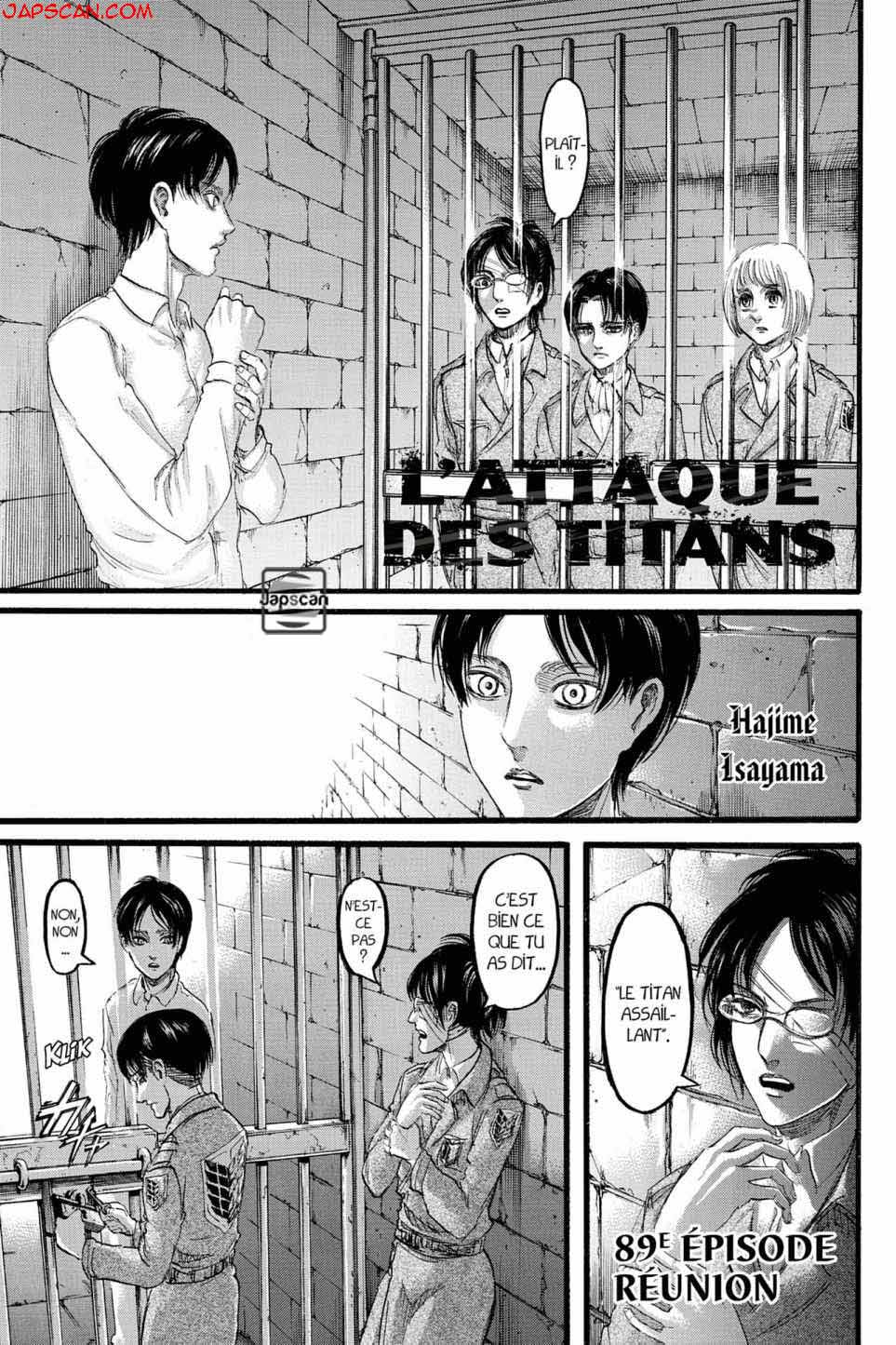 Read Shingeki no Kyojin (fr) Manga Online