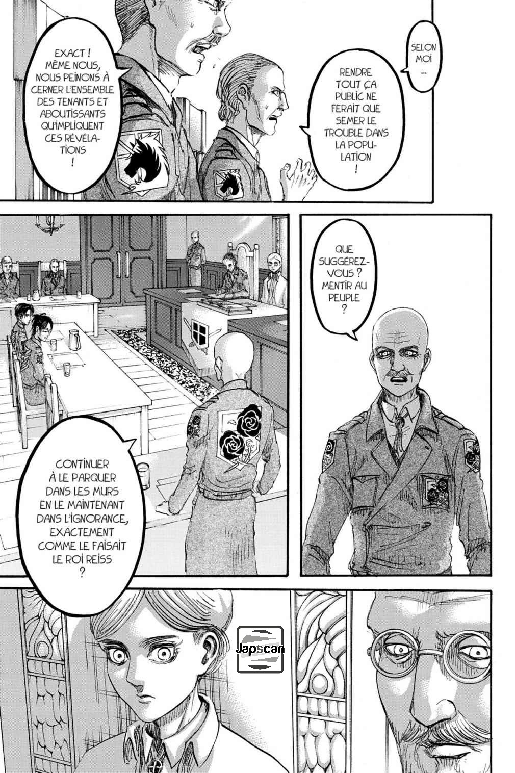 Read Shingeki no Kyojin (fr) Manga Online
