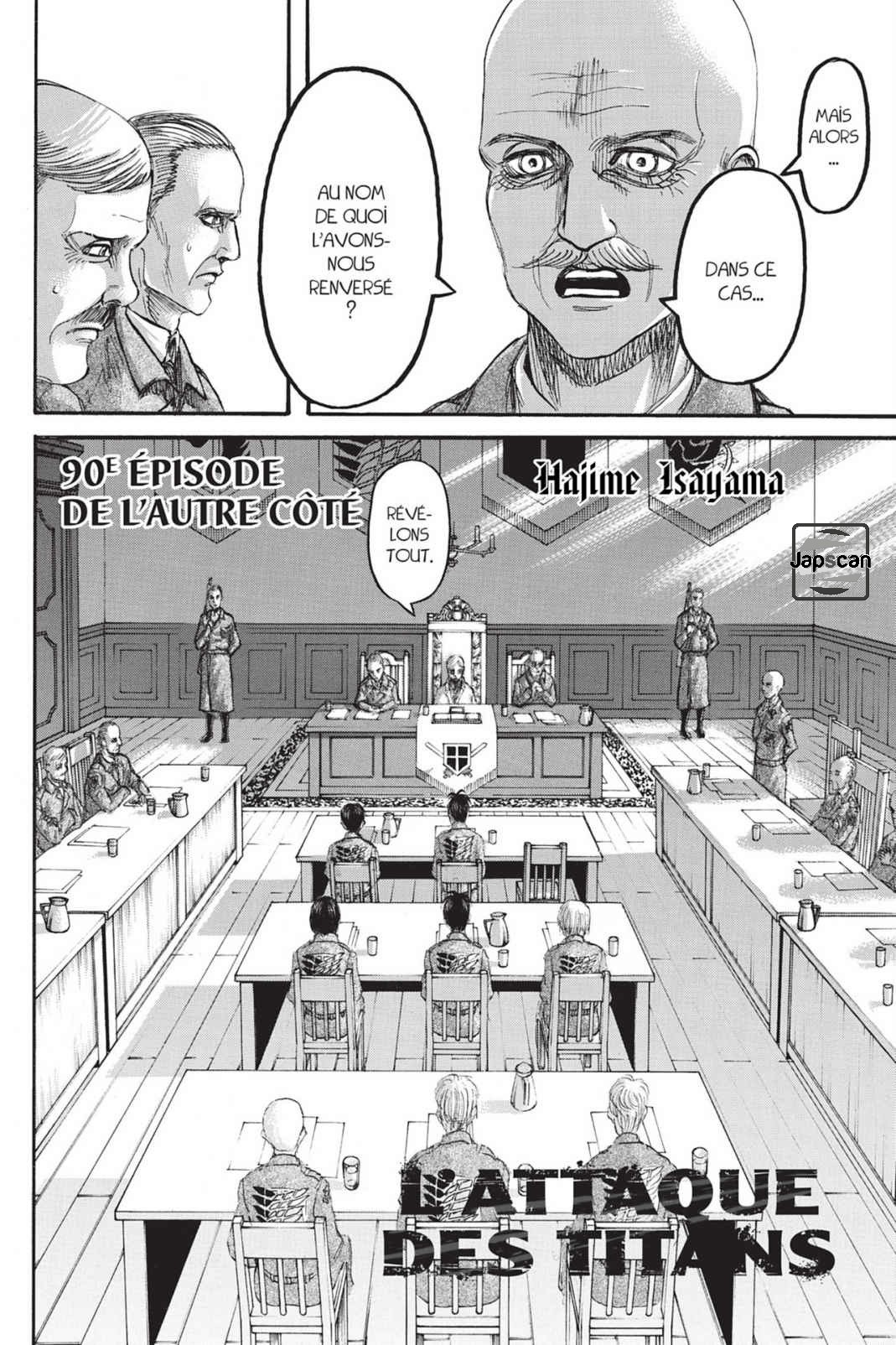 Read Shingeki no Kyojin (fr) Manga Online