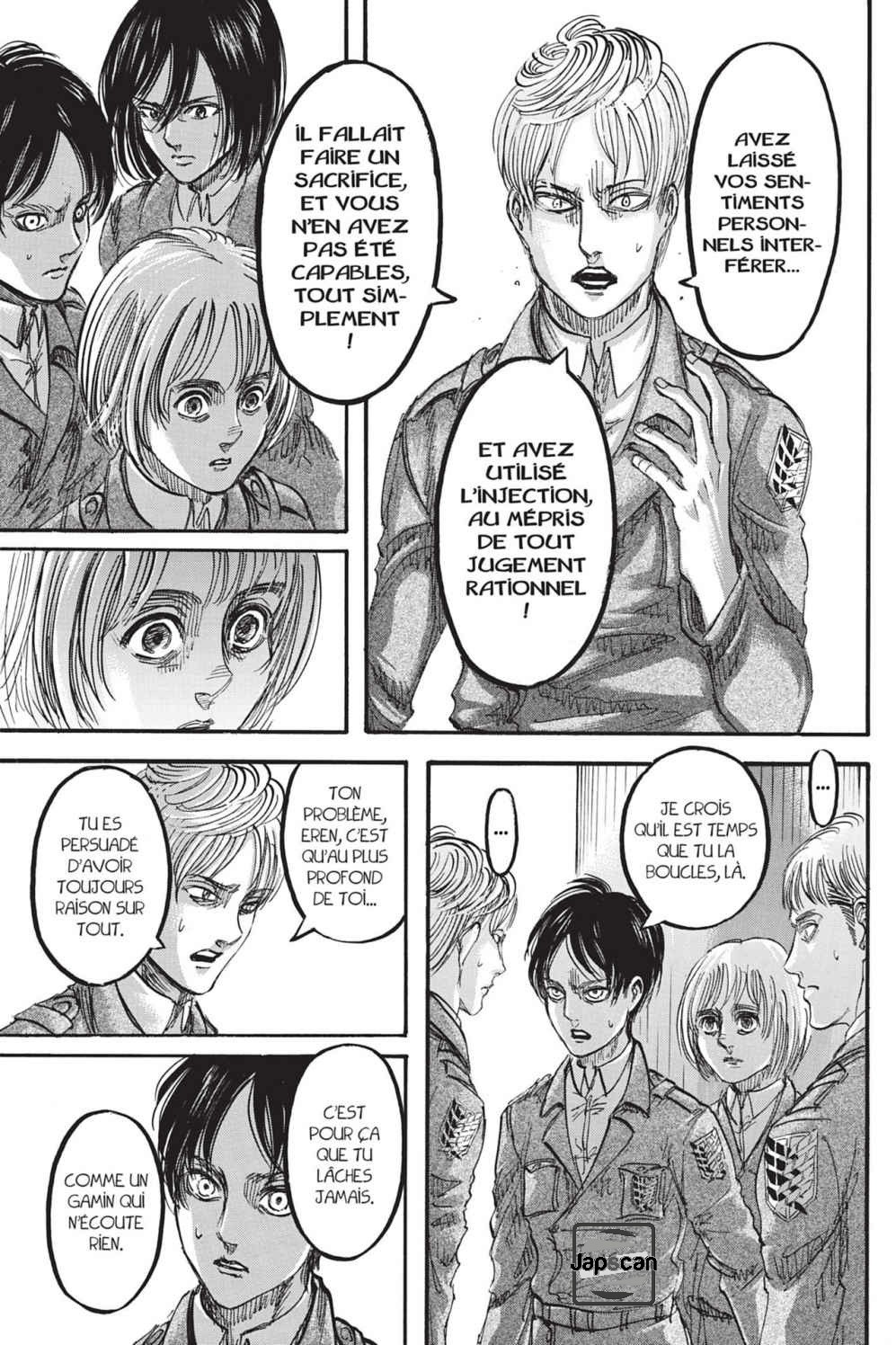 Read Shingeki no Kyojin (fr) Manga Online