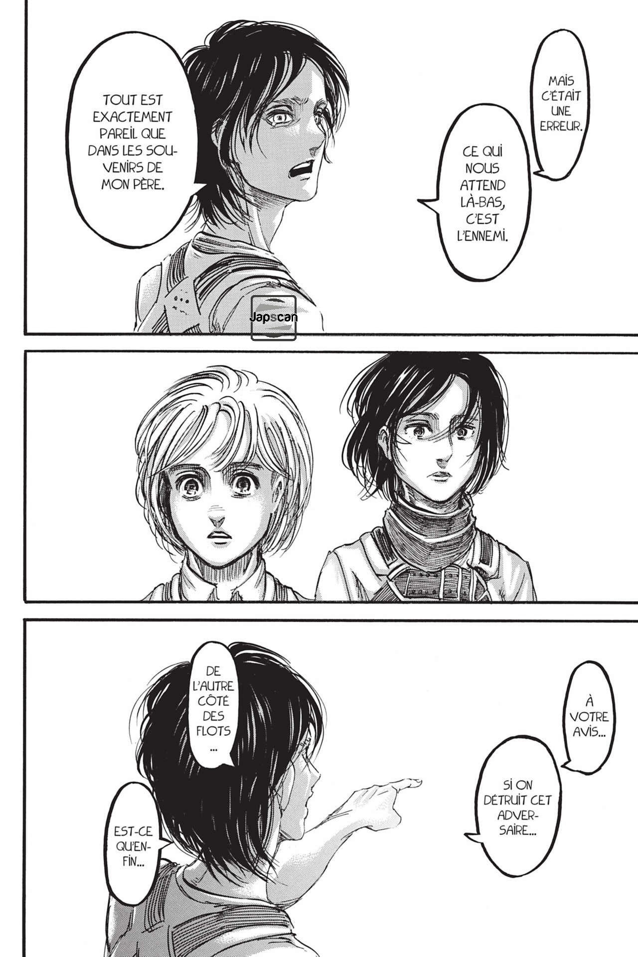Read Shingeki no Kyojin (fr) Manga Online