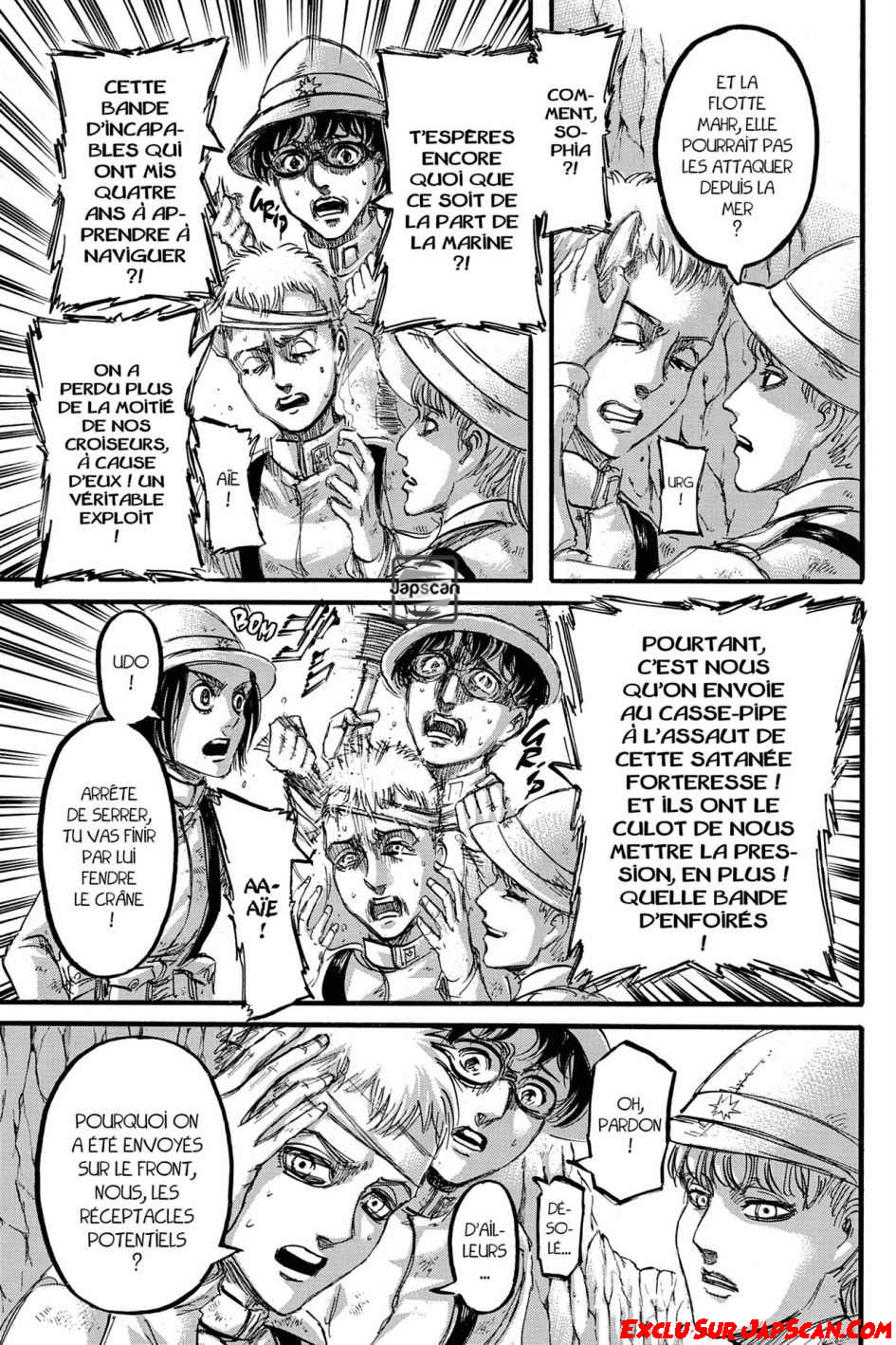 Read Shingeki no Kyojin (fr) Manga Online