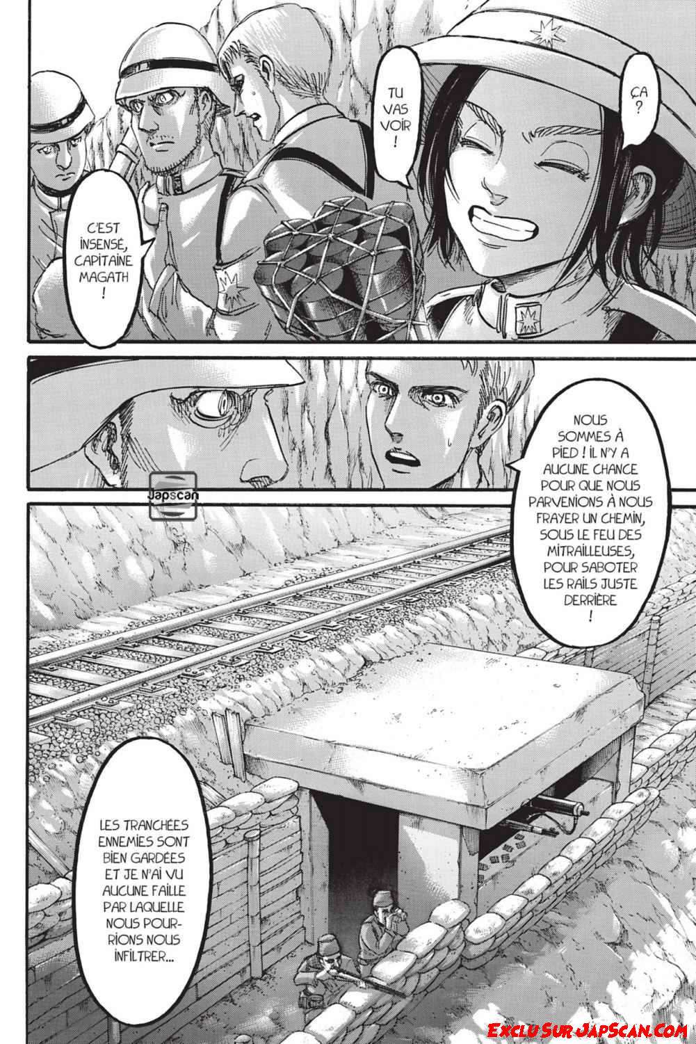 Read Shingeki no Kyojin (fr) Manga Online