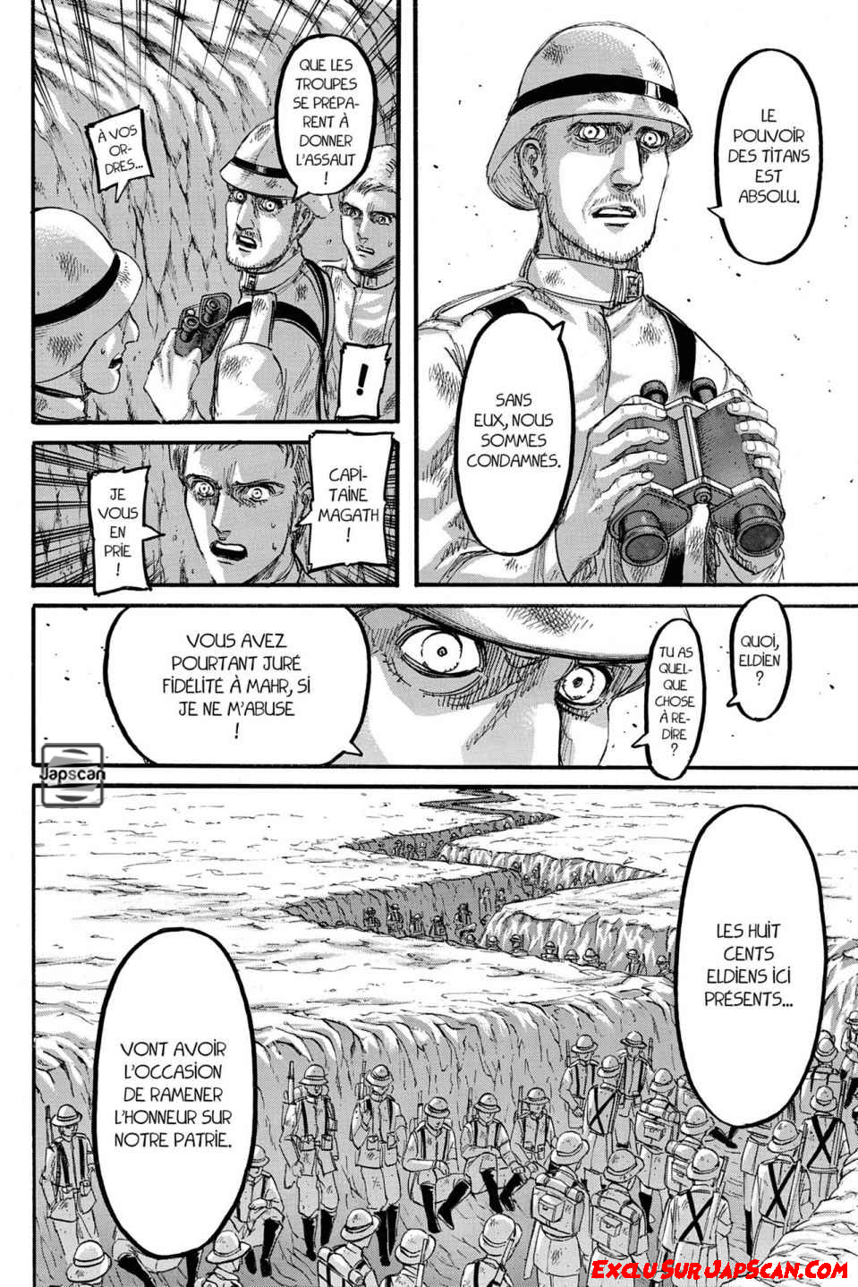 Read Shingeki no Kyojin (fr) Manga Online