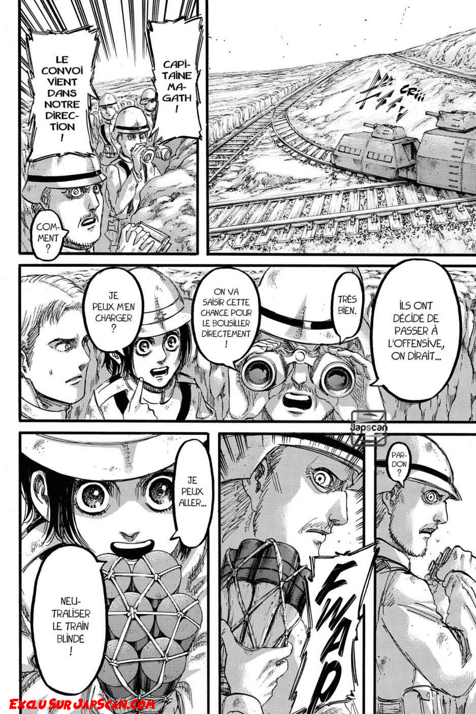 Read Shingeki no Kyojin (fr) Manga Online