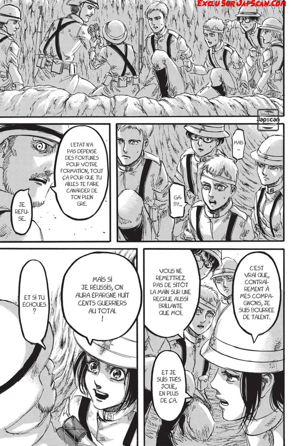 Read Shingeki no Kyojin (fr) Manga Online