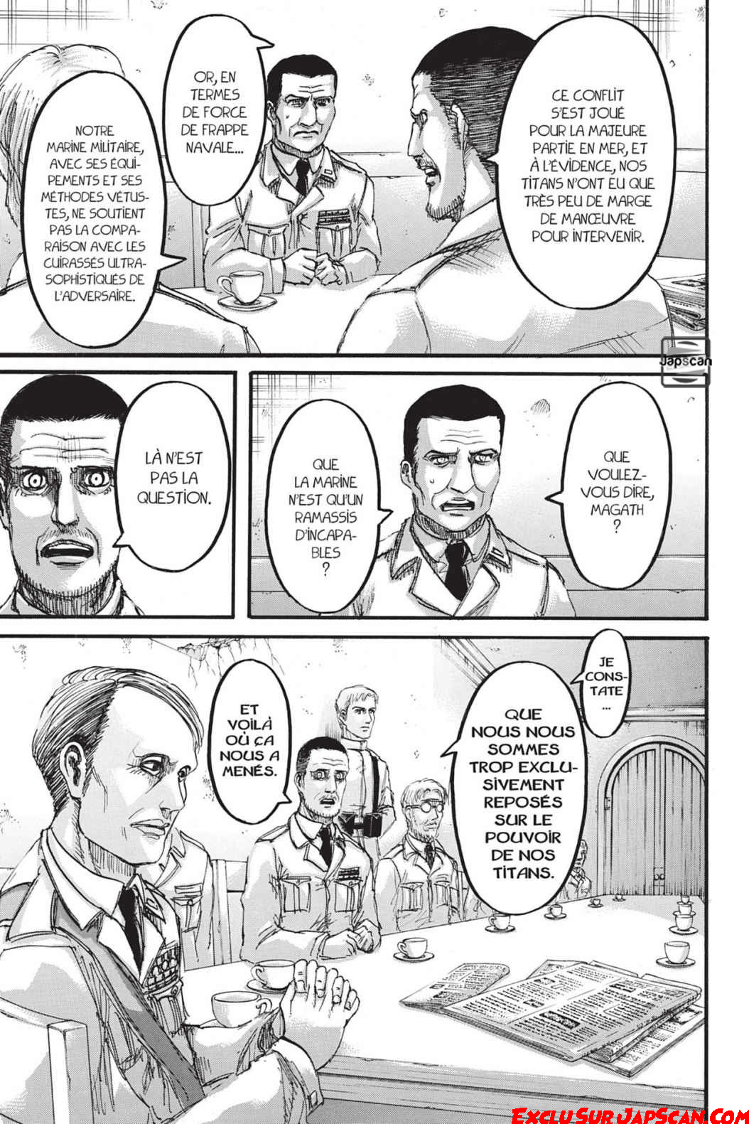 Read Shingeki no Kyojin (fr) Manga Online