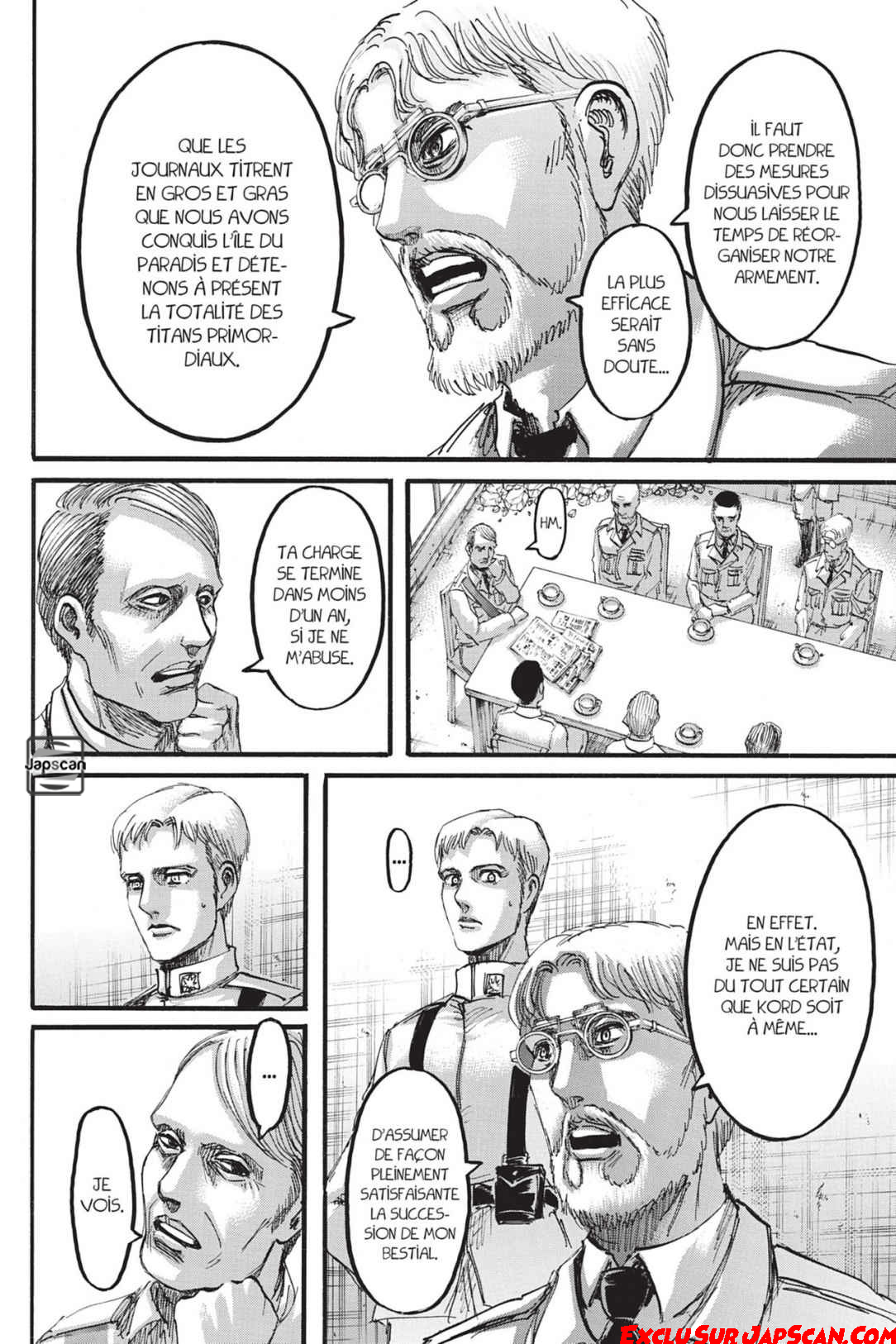 Read Shingeki no Kyojin (fr) Manga Online