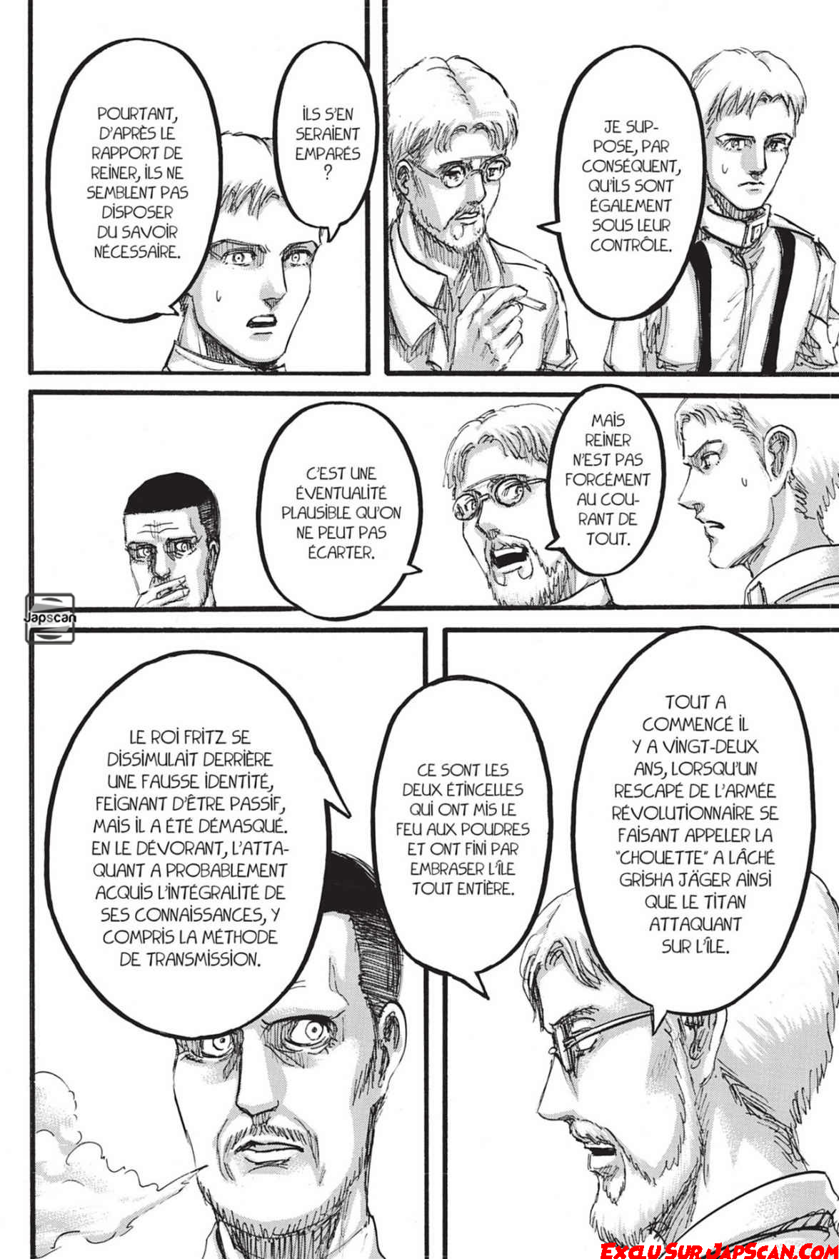 Read Shingeki no Kyojin (fr) Manga Online