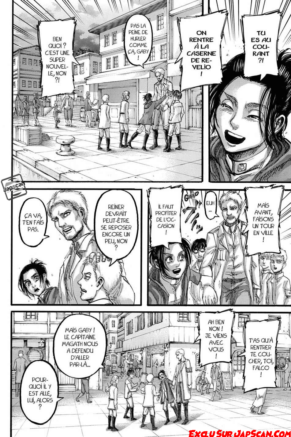 Read Shingeki no Kyojin (fr) Manga Online