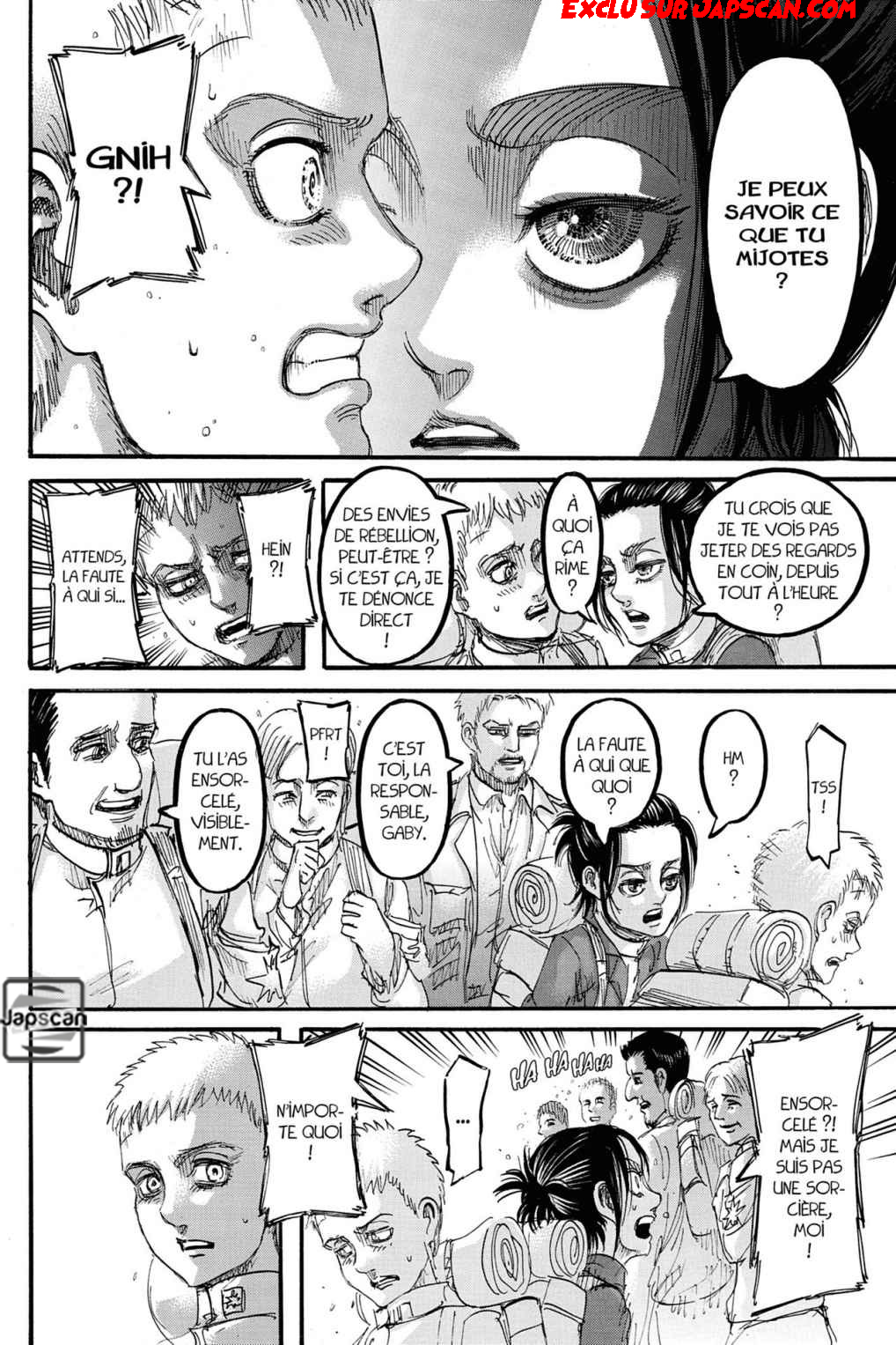 Read Shingeki no Kyojin (fr) Manga Online