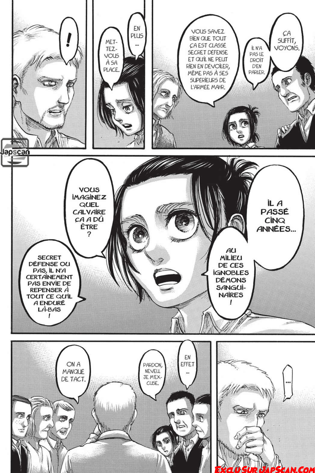 Read Shingeki no Kyojin (fr) Manga Online