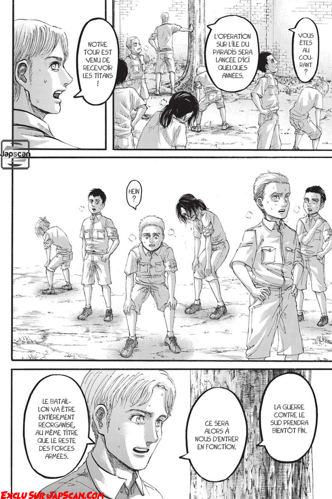 Read Shingeki no Kyojin (fr) Manga Online