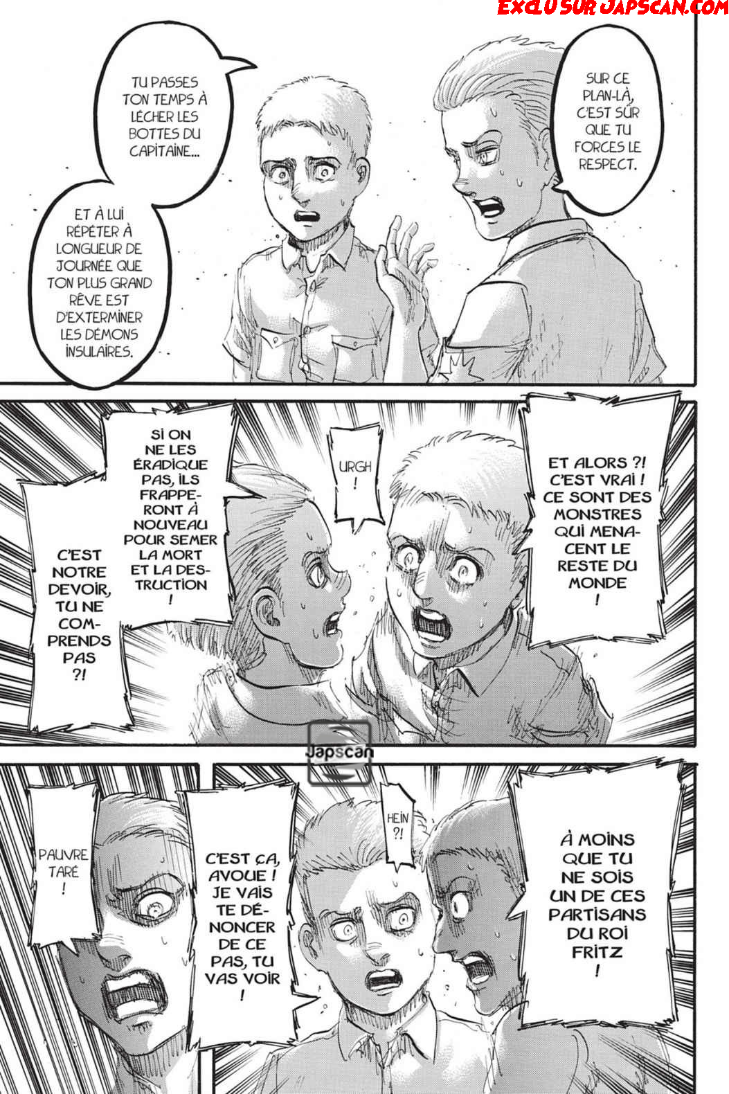 Read Shingeki no Kyojin (fr) Manga Online