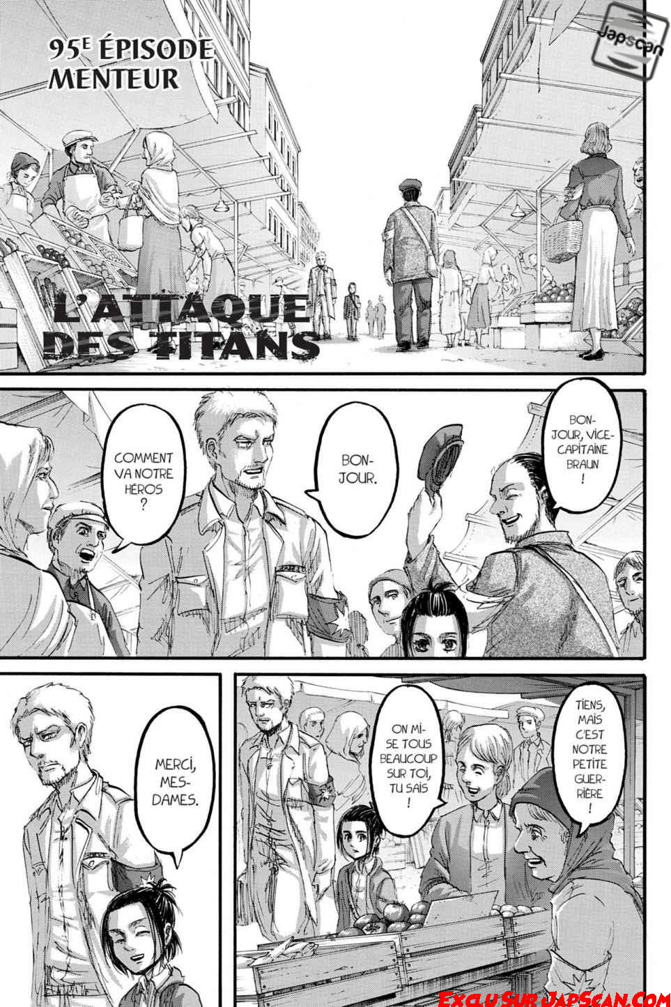 Read Shingeki no Kyojin (fr) Manga Online