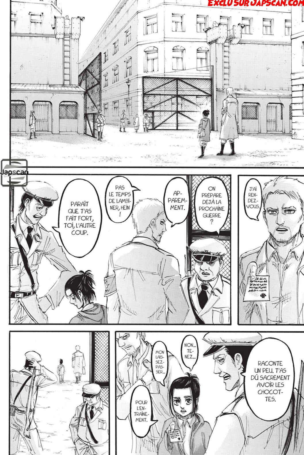 Read Shingeki no Kyojin (fr) Manga Online