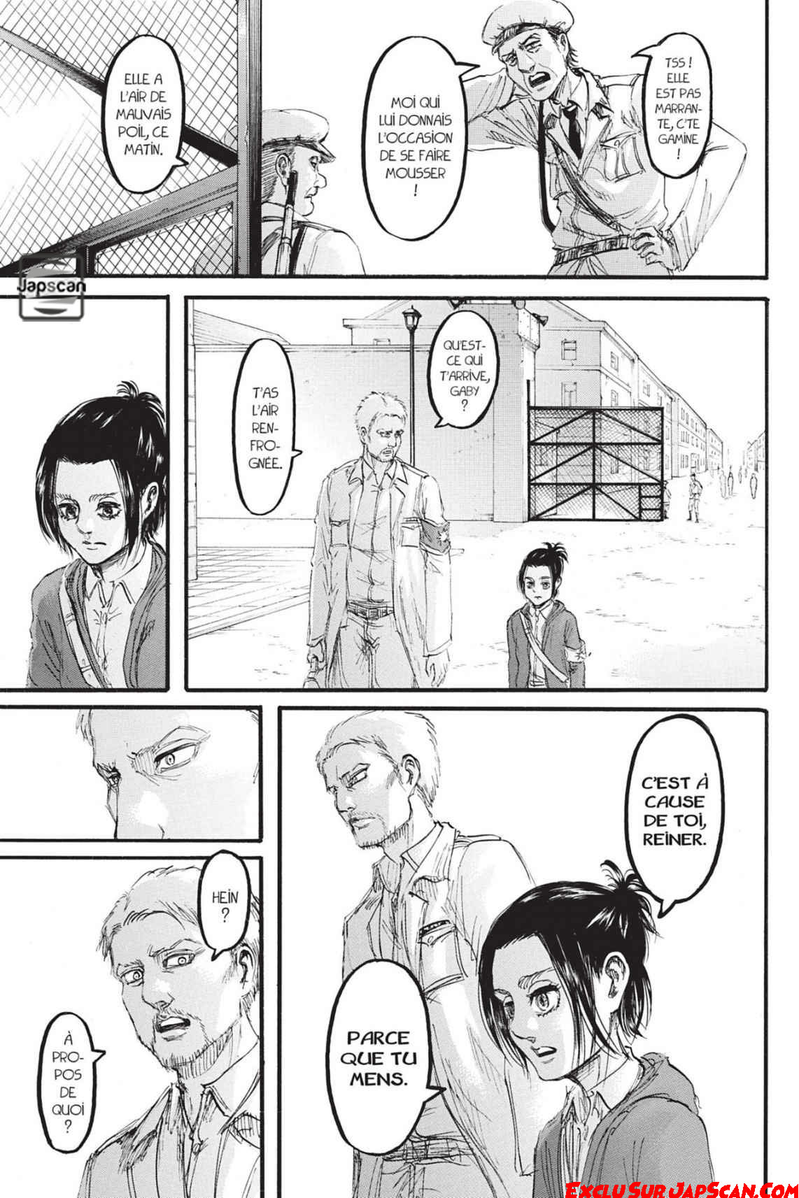 Read Shingeki no Kyojin (fr) Manga Online