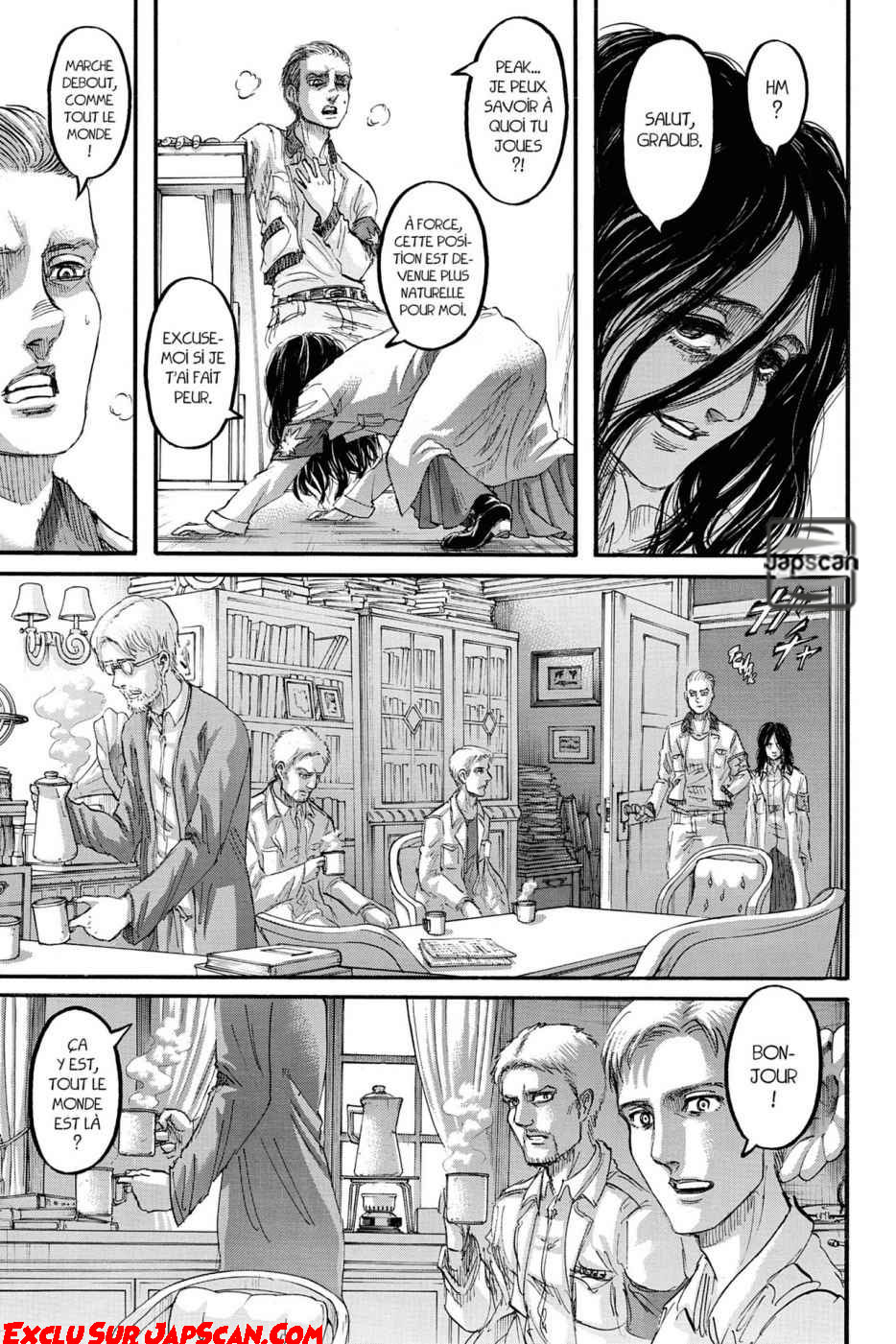 Read Shingeki no Kyojin (fr) Manga Online