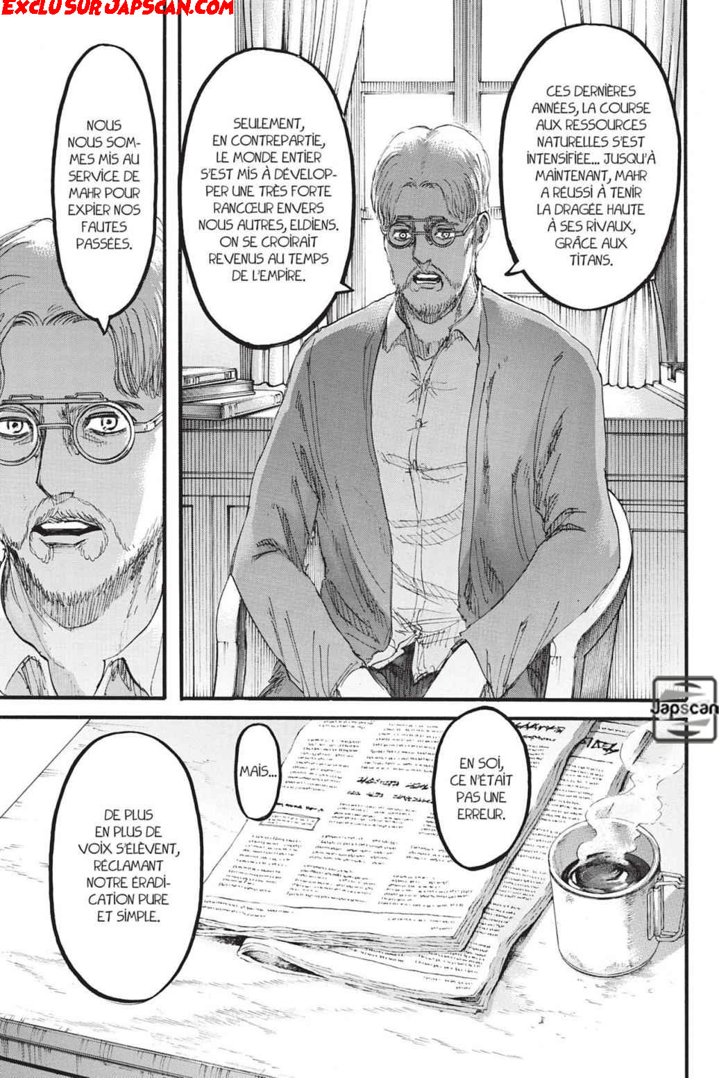 Read Shingeki no Kyojin (fr) Manga Online