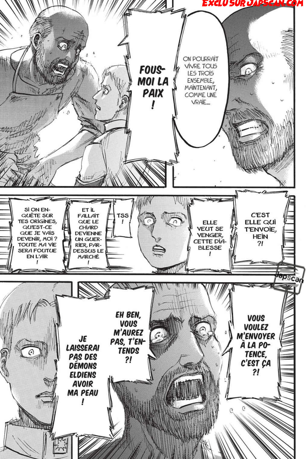 Read Shingeki no Kyojin (fr) Manga Online