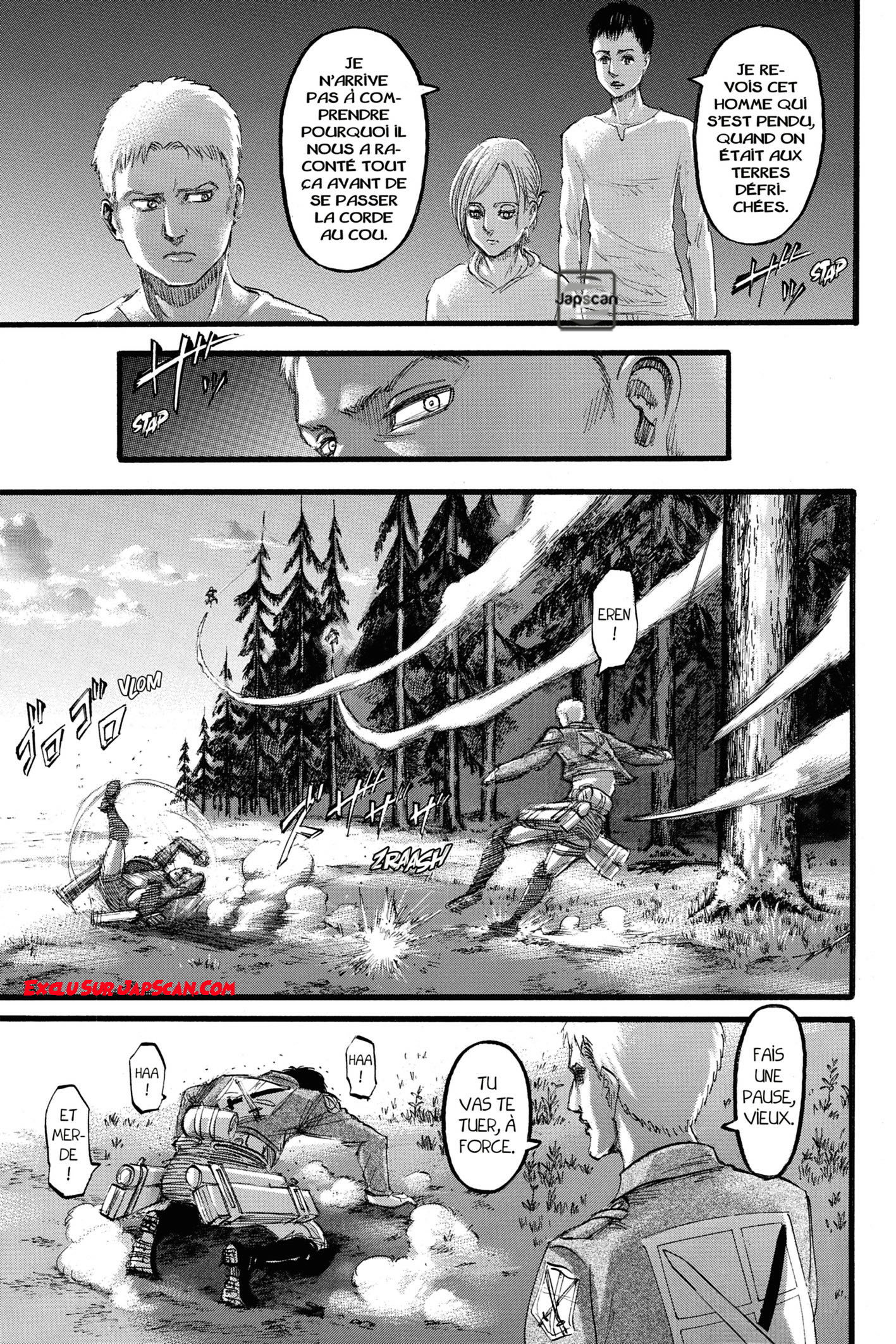 Read Shingeki no Kyojin (fr) Manga Online
