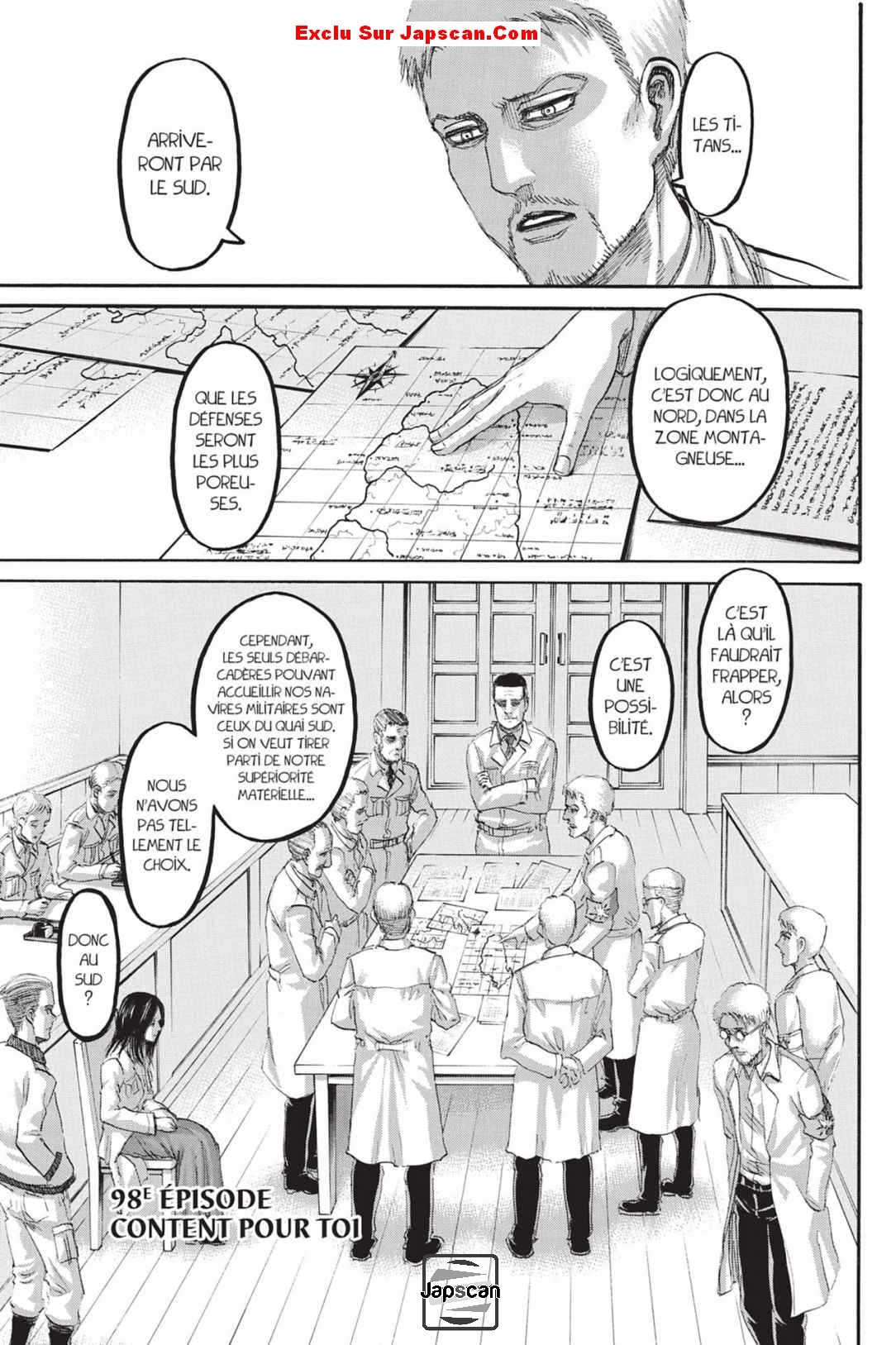 Read Shingeki no Kyojin (fr) Manga Online