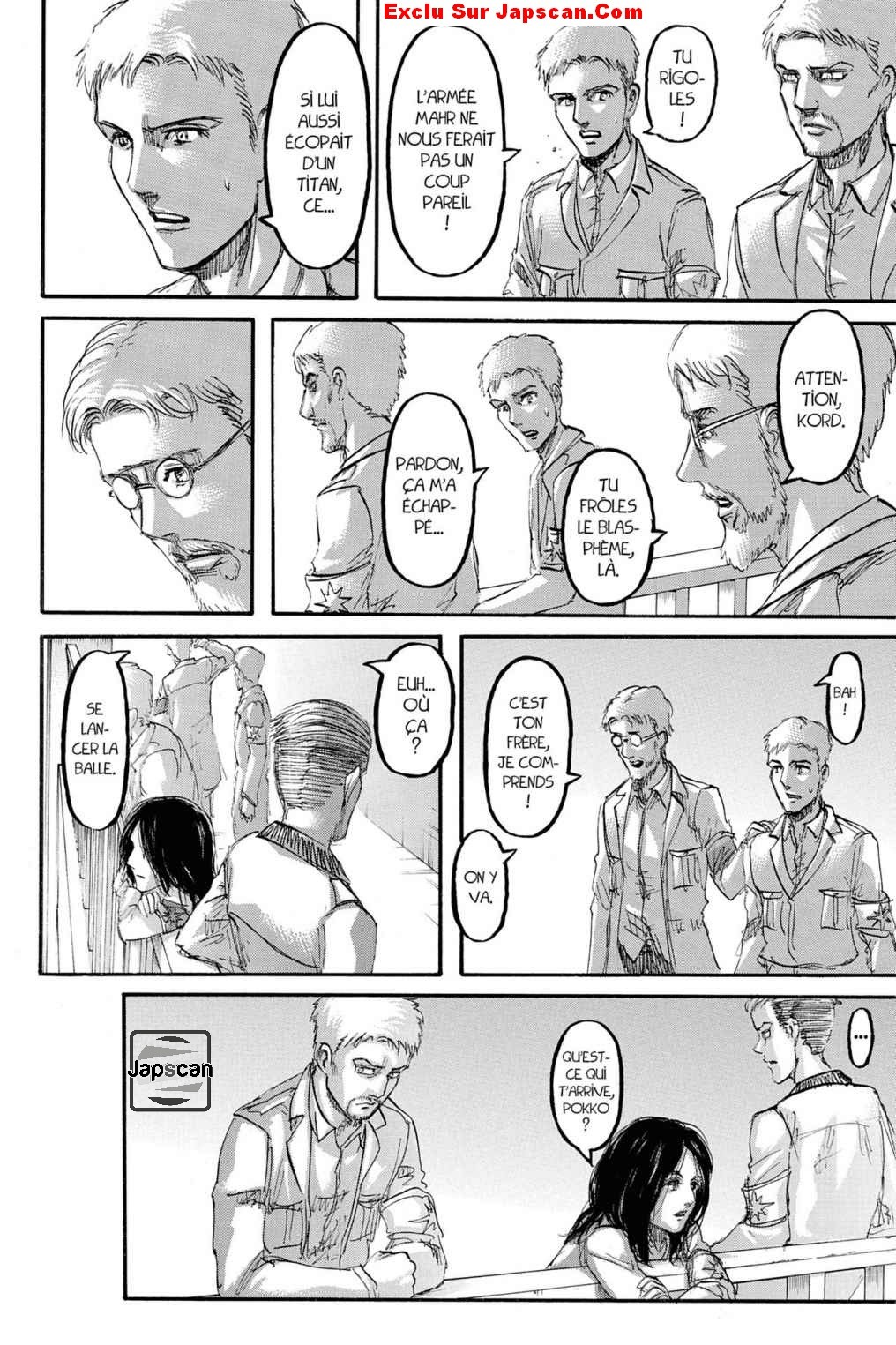 Read Shingeki no Kyojin (fr) Manga Online