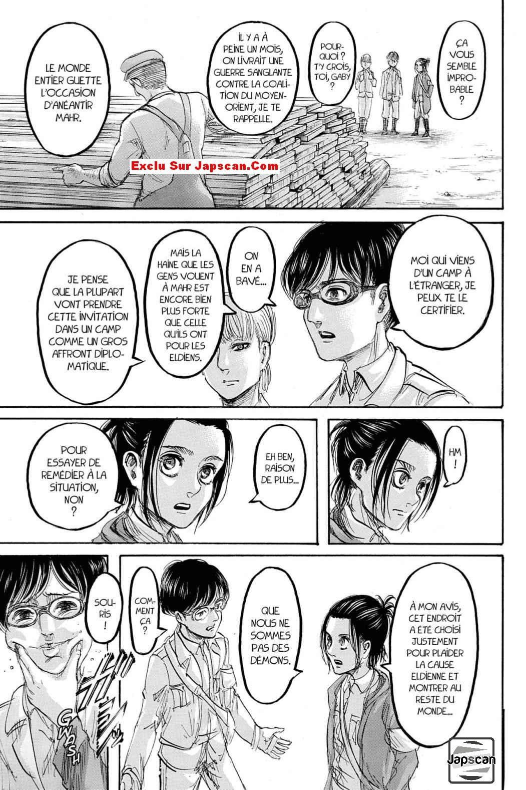 Read Shingeki no Kyojin (fr) Manga Online