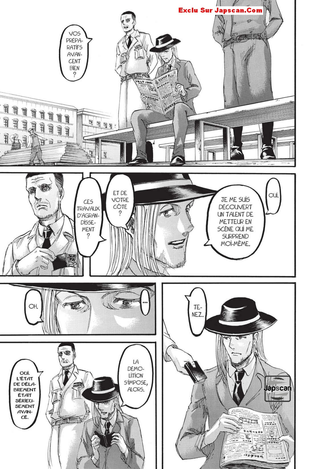 Read Shingeki no Kyojin (fr) Manga Online