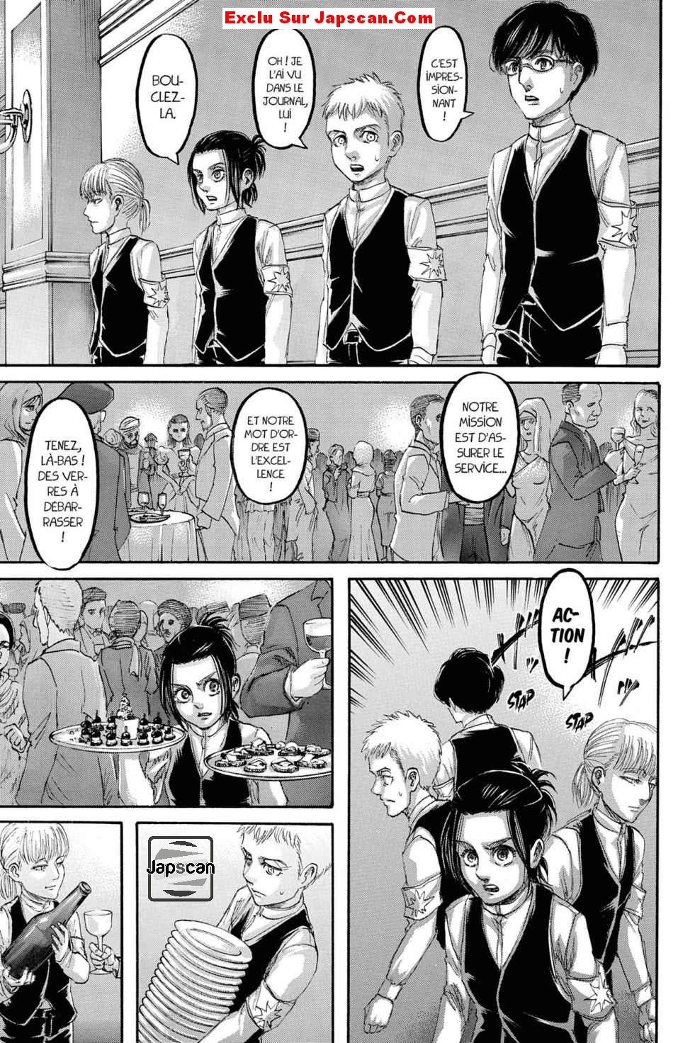 Read Shingeki no Kyojin (fr) Manga Online