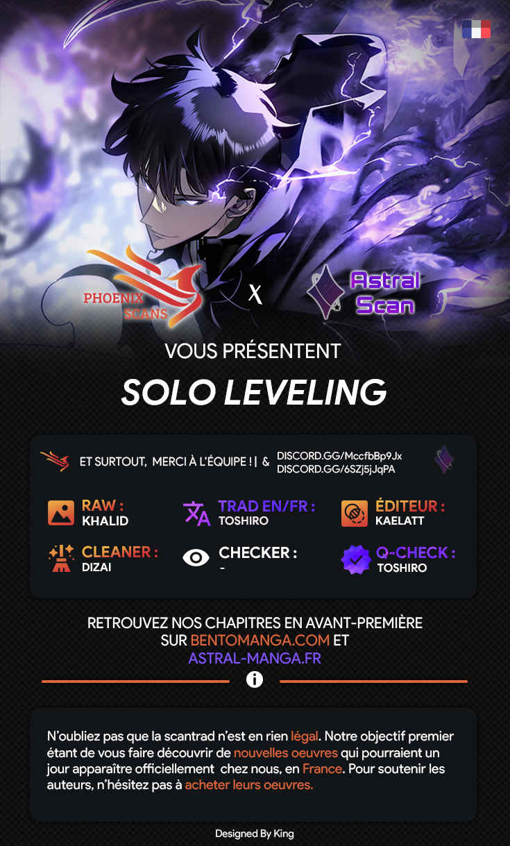 Read Solo Leveling (fr) Manga Online