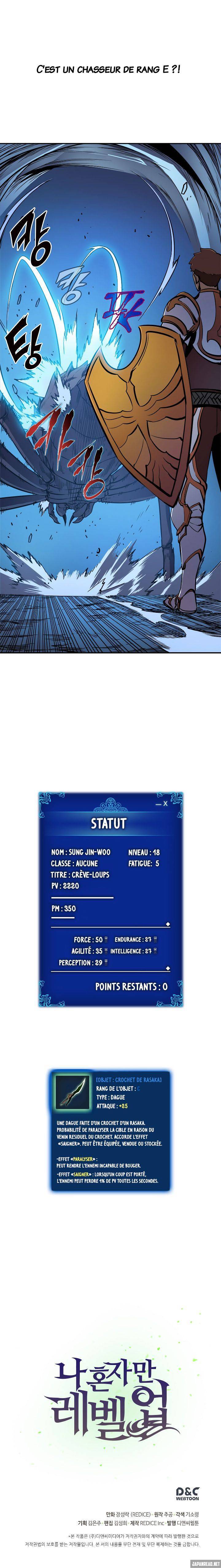 Read Solo Leveling (fr) Manga Online