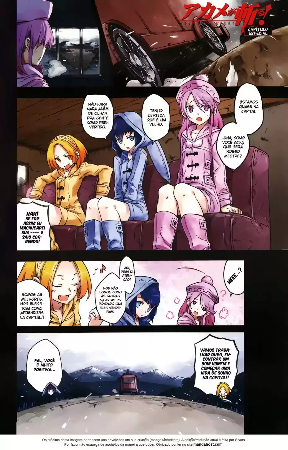 Read Akame ga Kill (pt) Manga Online