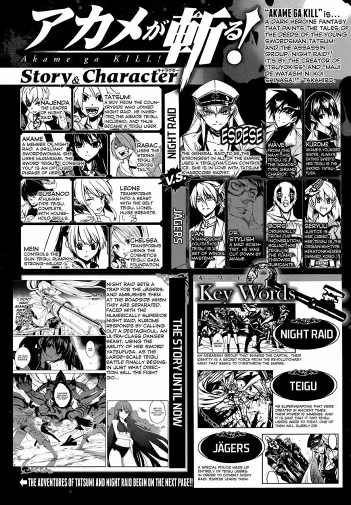 Read Akame ga Kill (pt) Manga Online