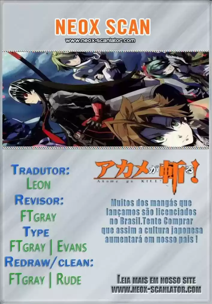Read Akame ga Kill (pt) Manga Online