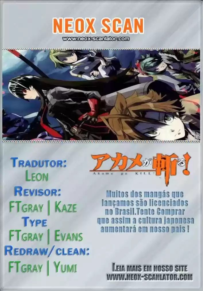 Read Akame ga Kill (pt) Manga Online