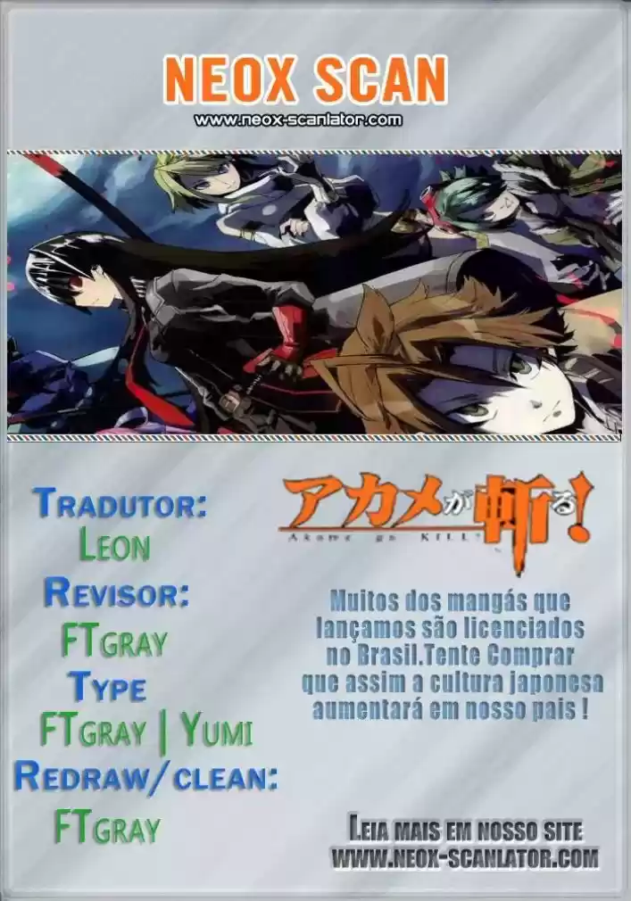 Read Akame ga Kill (pt) Manga Online