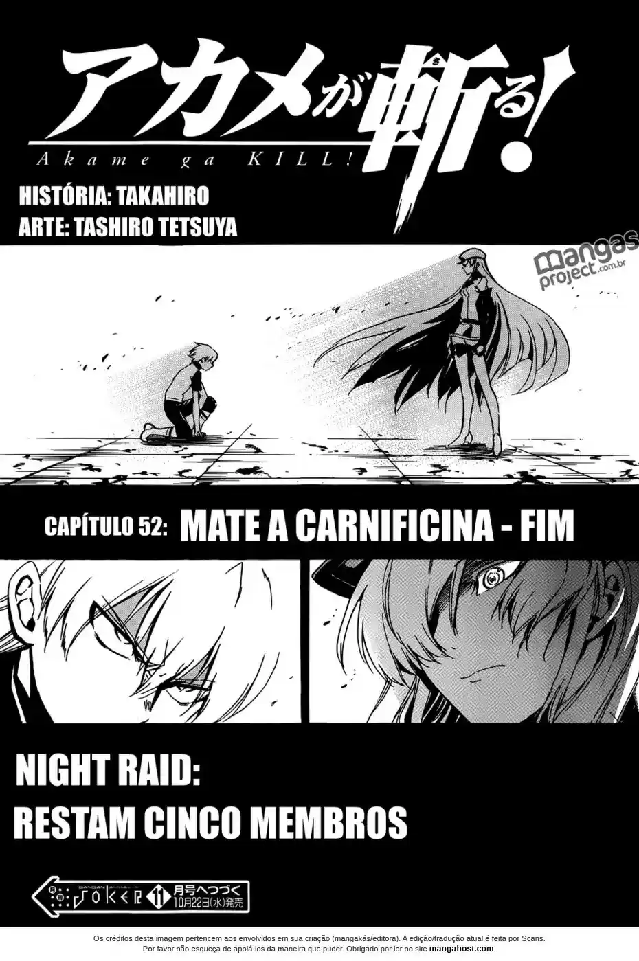 Read Akame ga Kill (pt) Manga Online