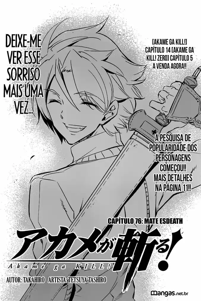 Read Akame ga Kill (pt) Manga Online