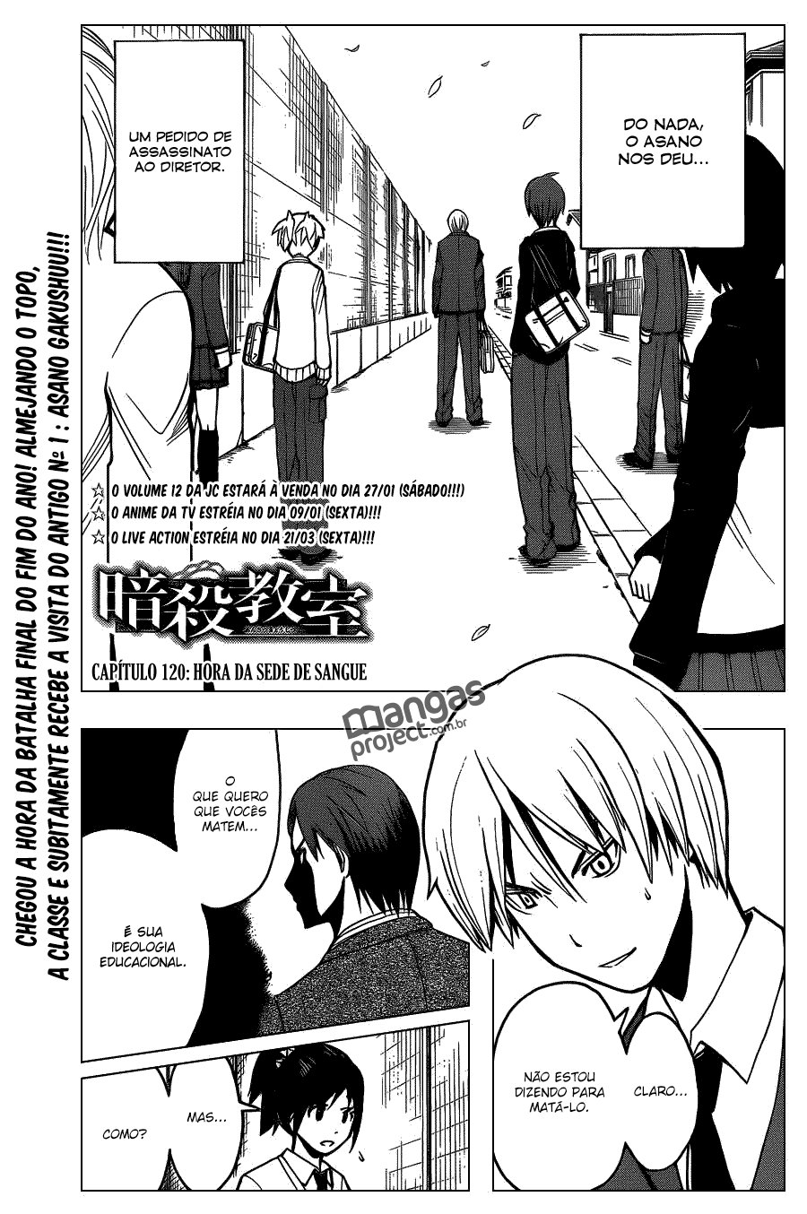 Read Assassination Classroom (pt) Manga Online