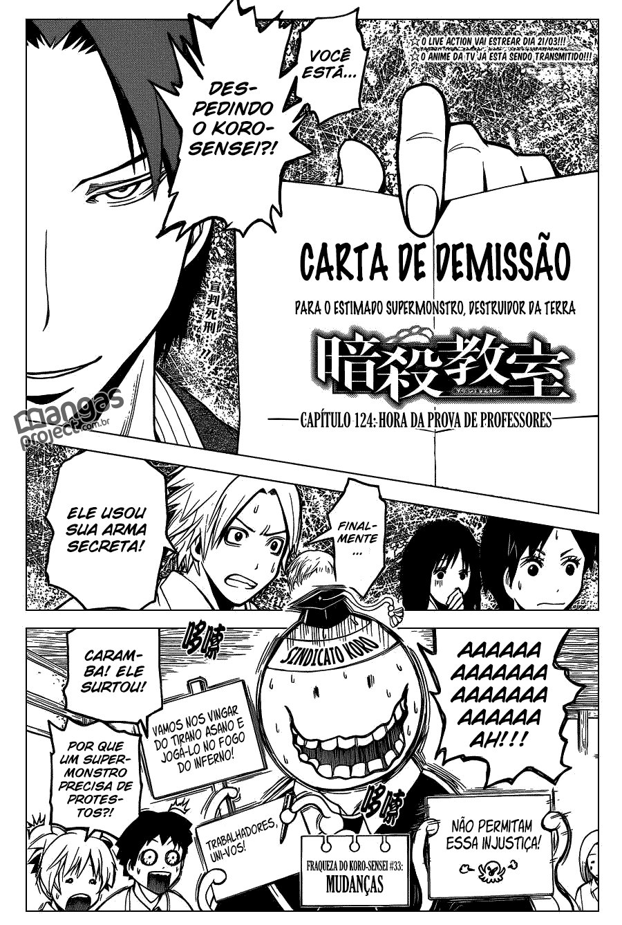 Read Assassination Classroom (pt) Manga Online